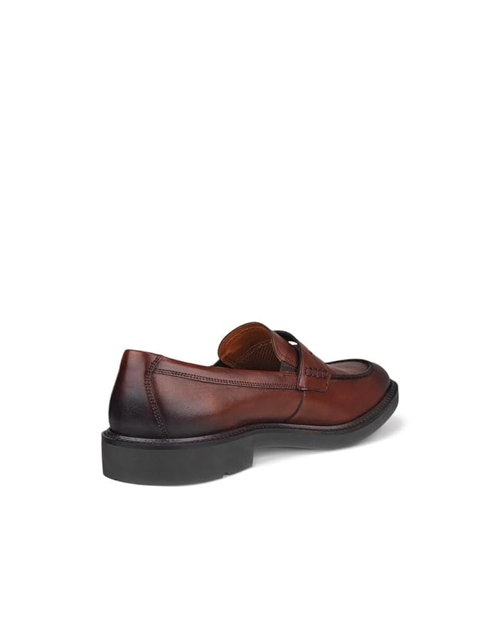 ☆美品☆【エコー】レザースリッポン (43) メトロポール　ロンドン　茶 Amazon | ECCO メンズ ロンドン プレーントゥ スリッポン